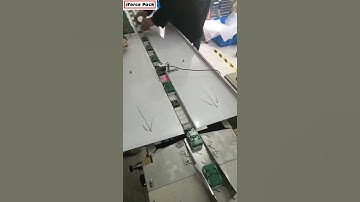 Pillow type back seal lock plastic part bag HFFS packing machine adjusting video