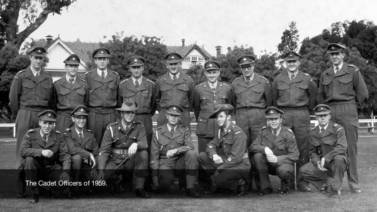 Caulfield Grammarians' 1950s Dinner Presentation