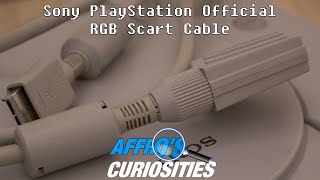 The Sony PlayStation Official RGB Scart Cable For PS1, PS2 & PS3 - Affro's Curiosities