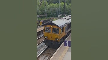 GBRF Class 66 No 66702 Blue Lightning passing Shipley. 17/06/2025 #railways #trainspotting