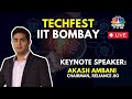 Live  reliance jio chairman akash ambani at the iit bombay techfest  n18l  cnbc tv18