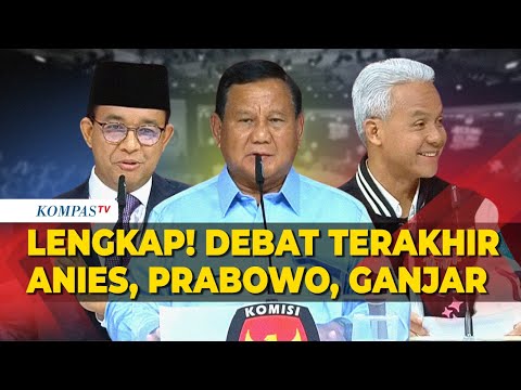 [FULL] Debat Terakhir Capres 2024: Anies, Prabowo, Ganjar Bahas Stunting hingga Bansos