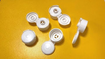 Flip Top Cap Sauce Oil Cap Tapa with Theftproof Ring Closing Folding Machine