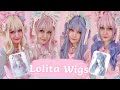 Softshes Kawaii Wigs Unboxing: Blonde, Pink and Blue, Blue with Buns, Dark Blue Reviews