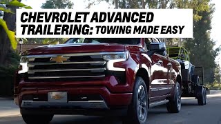 Towing Made Easy: Chevrolet Advanced Trailering Overview