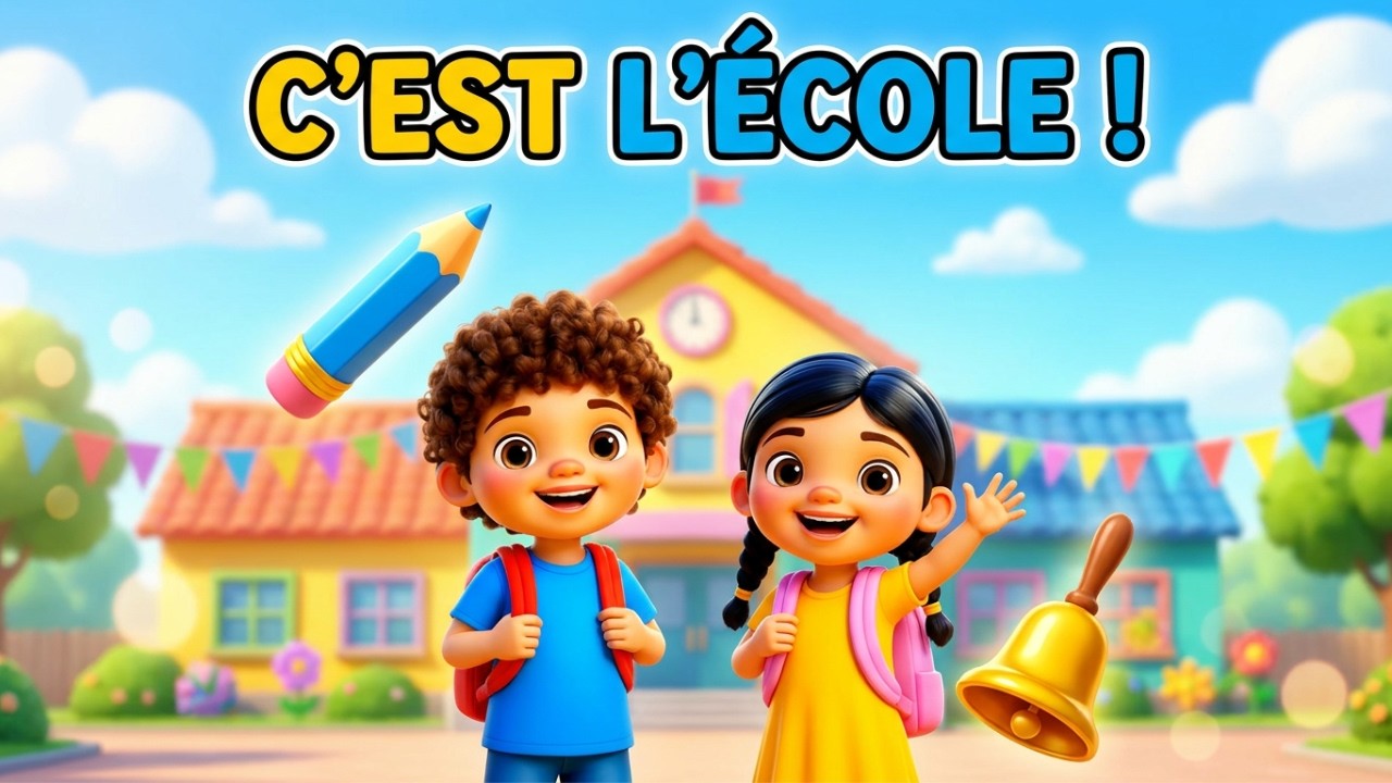 Retour à l’école 🎒📚 | Chanson joyeuse et motivante – Inkima_Tv Show ...