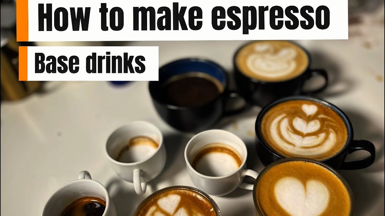 Как приготовить напитки на основе эспрессо | руководство для начинающих по приготовлению кофе |