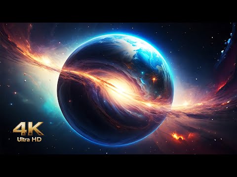 An Incredible Space Journey Through The Galaxy!  Universe Relaxing Video 4K.