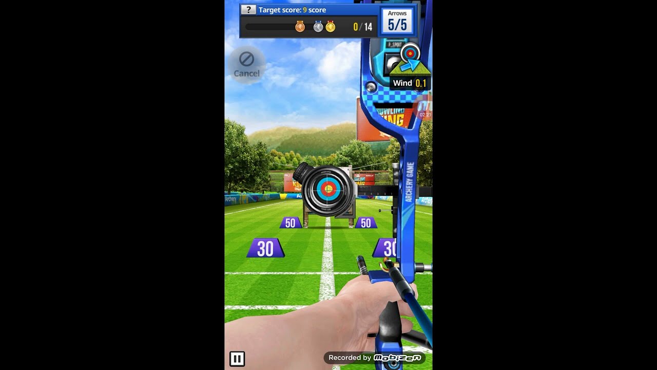 Playing Archery King the best game on playstore YouTube