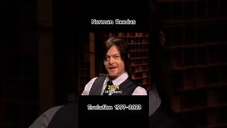 Evolution Norman Reedus 1997-2023 shorts famousestars normanreedus foryoupage