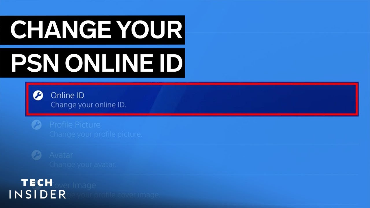 Særlig buste loop How To Change Your PS4 Gamertag - YouTube