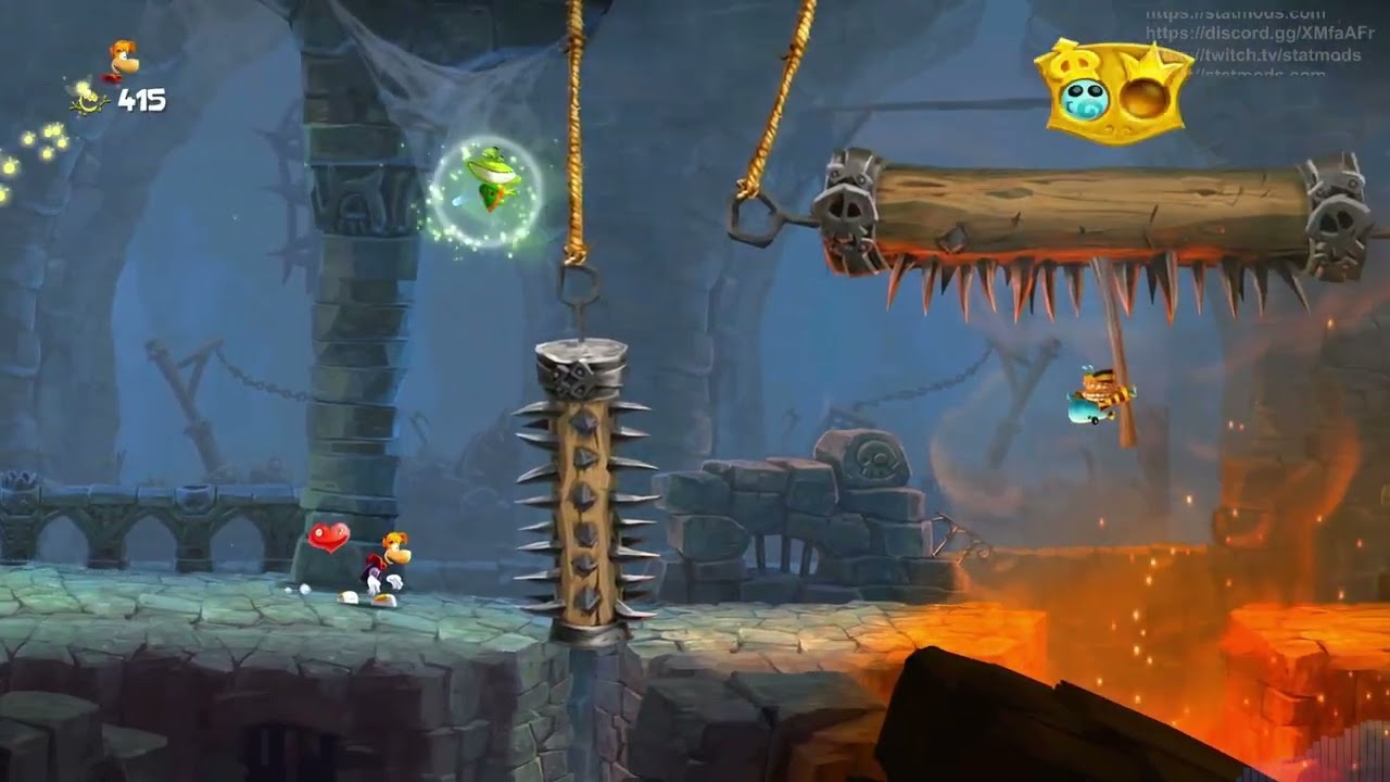 Watch Rayman Legends Multiplayer Playthrough with Cottrello Games