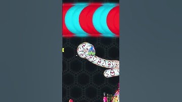 WORMATE.IO - The Best Headshot Of The Day #wormate #wormateio #iogames #snakegames #io #shorts