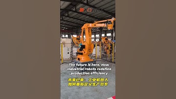 The future is here: How industrial robots redefine production efficiency #industrialrobots