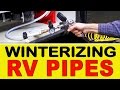 Winterizing RV Water Lines With an Air Compressor