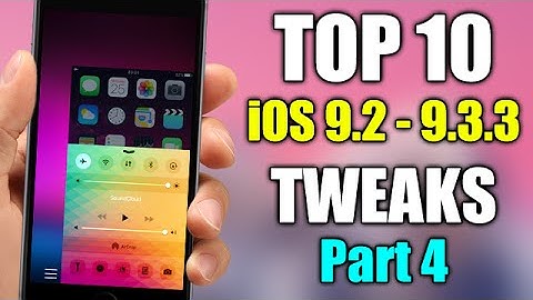 TOP 10 Cydia Tweaks Compatible With iOS 9.2 - 9.3.3 Jailbreak - Part 4