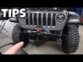 CANT BELIEVE I DID THAT! Rubicon JL Warn Winch Plate & Zeon Winch Install