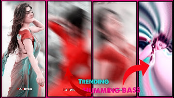 New Trending Dj Remix Status Video Editing🎶Humming Bass Status Video Alight Motion Video Editing