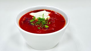 شوربة البورش الأوكرانية 