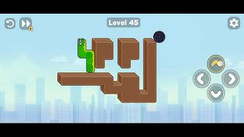 Snake Puzzle Slither to Eat Level 45 | snake puzzle level 45