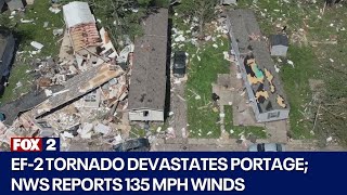 Portage tornado aftermath  residents regroup after devastating storms