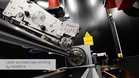 Composite Tape winding in combination with the FLYING injection molding machine