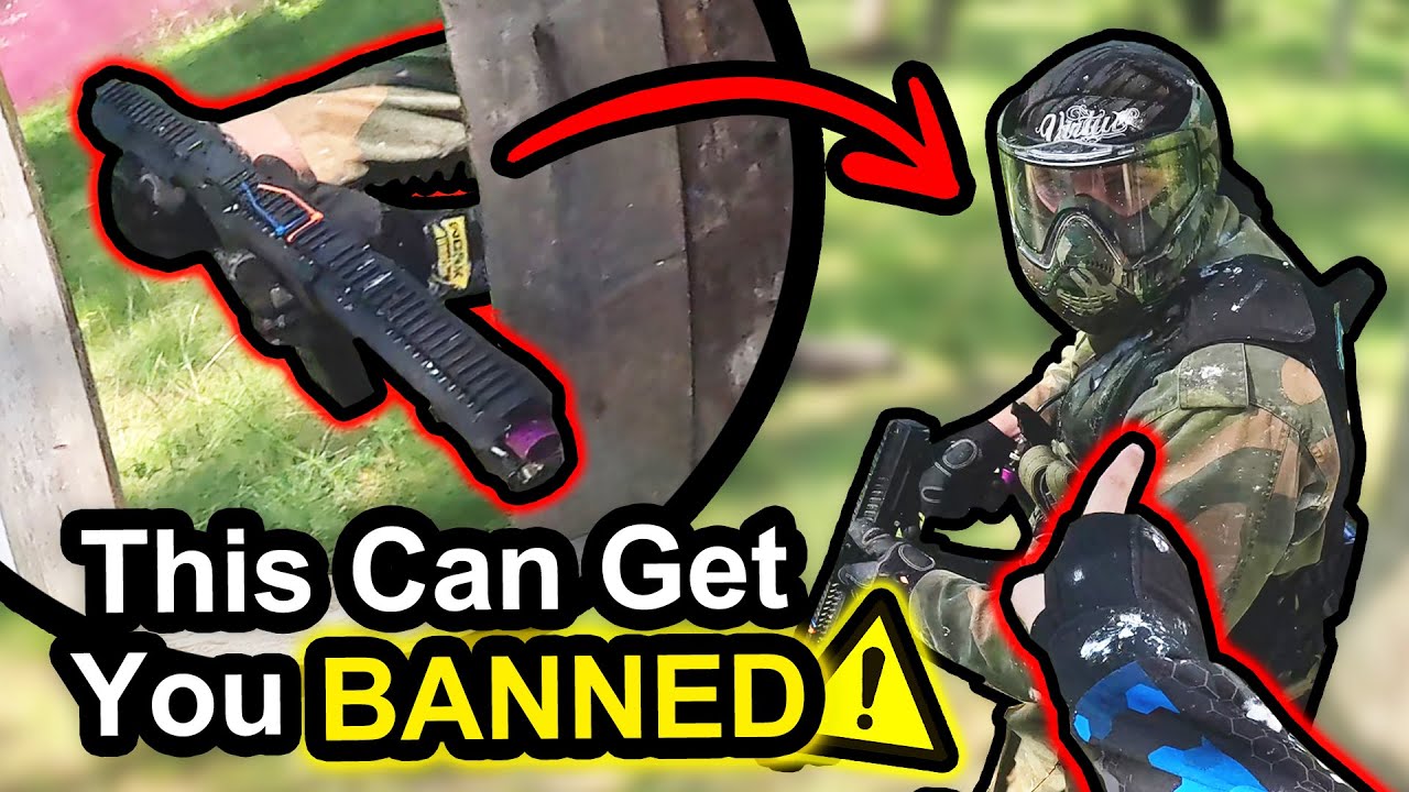 Never Do This in Paintball (Dangerous Playstyle!)