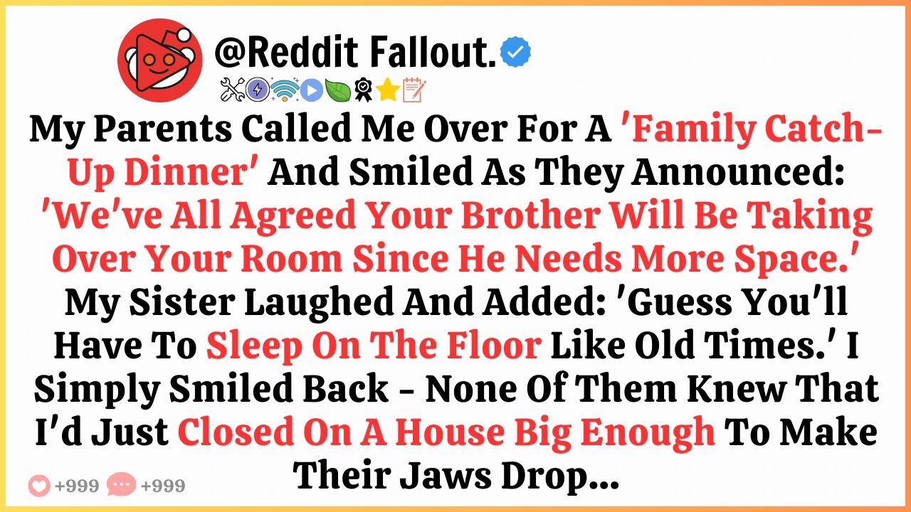 My Parents Called Me Over For A ‘Family Catch-Up Dinner’ And Smiled As...