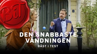 Marcus Berggren med snabbaste vändningen någonsin | Bäst i test 2022 | SVT