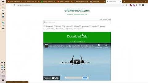 How to install mods/addons in Orbiter 2016 and Orbiter 2010