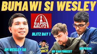 BUMAWI AGAD SA SIMULA! WESLEY BRILLIANT MOVE! So vs Van Foreest! St louis Blitz screenshot 3