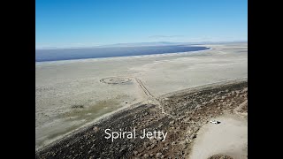 Evie Goes to the Spiral Jetty, Great Salt Lake