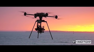 T-MOTOR propulsion system for quadcopter