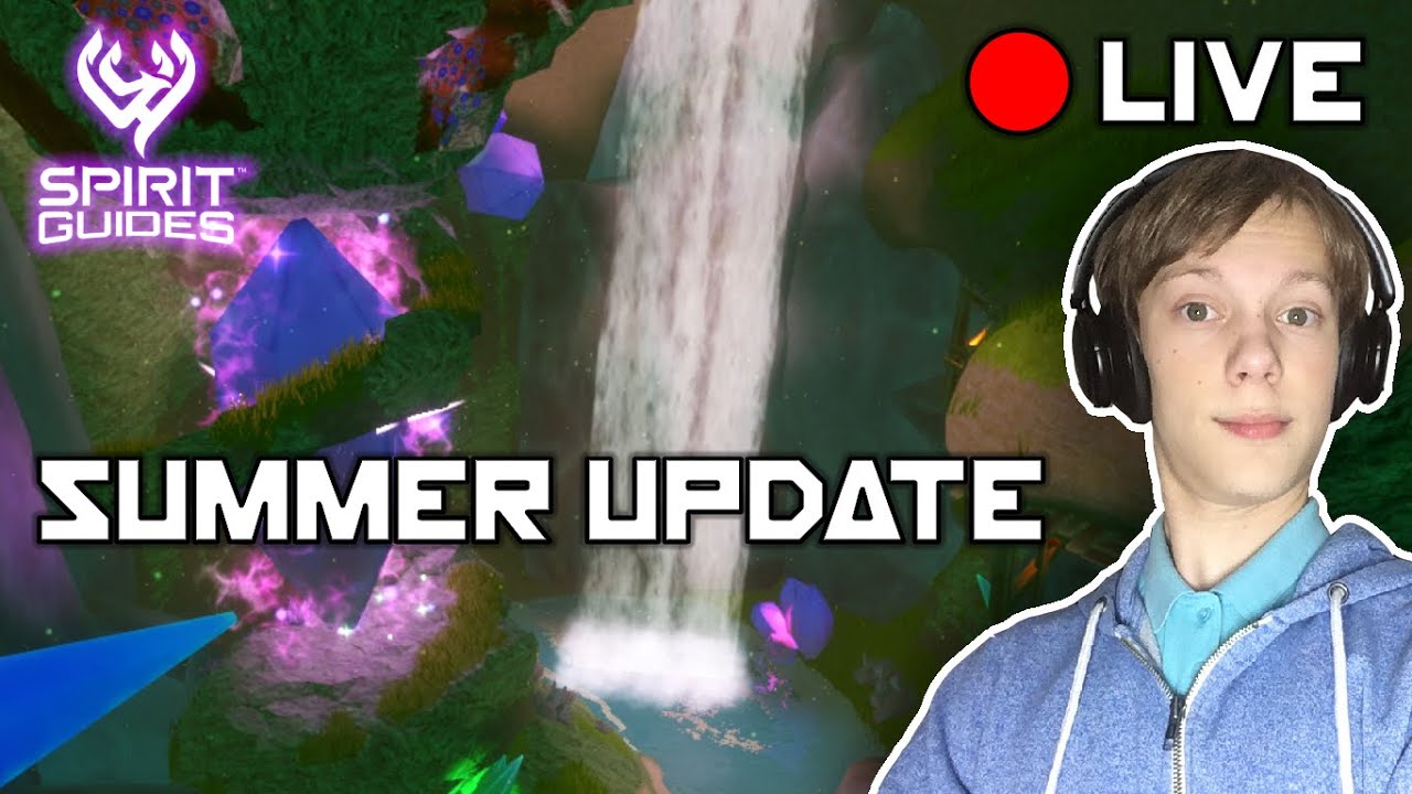 🔴 Playing Roblox Spirit Guides Live! (Summer Update) - YouTube