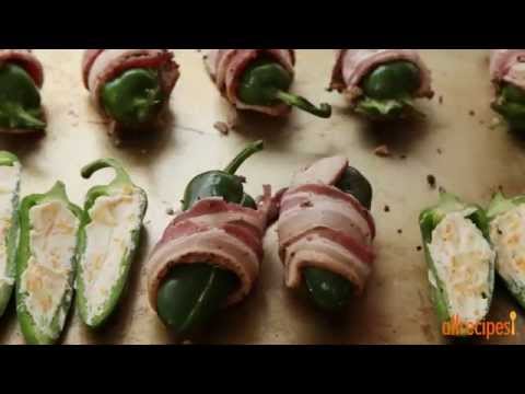 How to Make Bacon Wrapped Jalapeno Poppers | Appetizer Recipes | Allrecipes.com