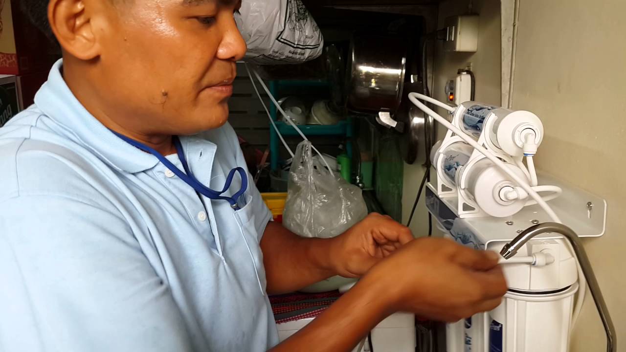 วีรชน ติดตั้งเครื่องกรองน้ำ