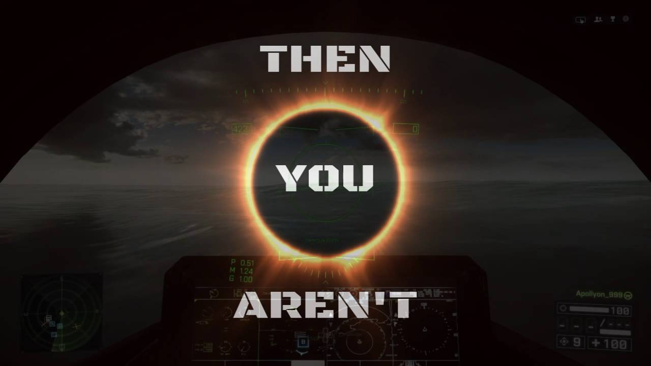 Battlefield 4 test range jet compilation