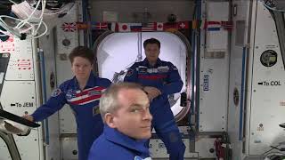 ISS Astronauts Welcome the SpaceX Crew Dragon