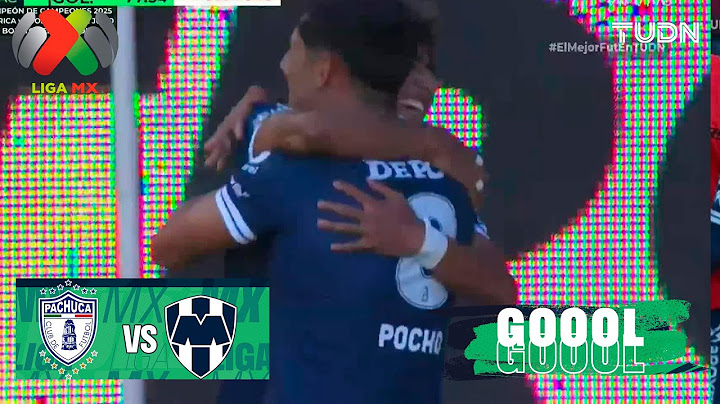 ¡LUJO Y GOL! Taco del Pocho y gol de Montiel - Pachuca 3-0 Monterrey | Liga MX - J1 AP 2025 | TUDN
