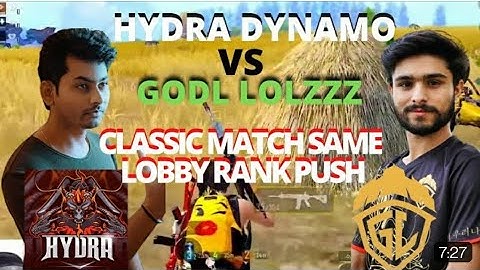 Lolzzz Gaming vs Dynamo Gaming In same lobby! @LoLzZzGaming killed @DynamoGaming ?