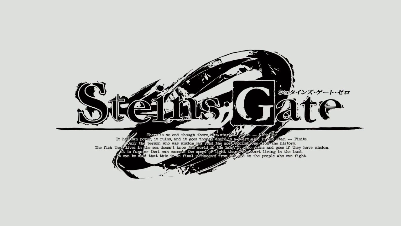 Steins;Gate Zero Announcement Trailer Europe YouTube