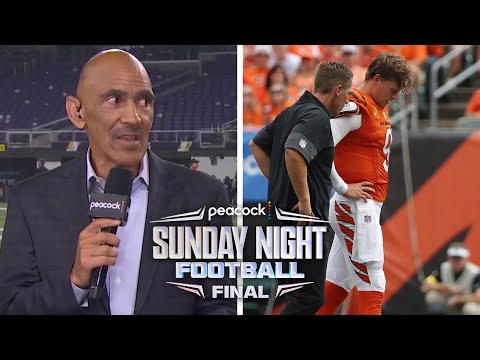 Joe Burrow, Justin Fields headline onslaught of Week 2 injuries | PSNFF | NFL on NBC