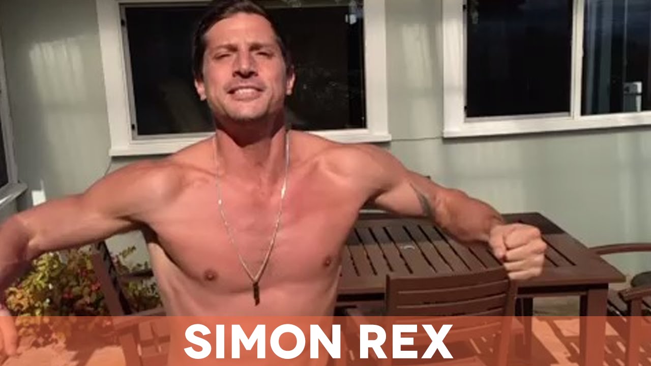 simon rex masturbation