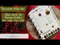 VLOGMAS #11| Decorate With Me | Daily Spreads