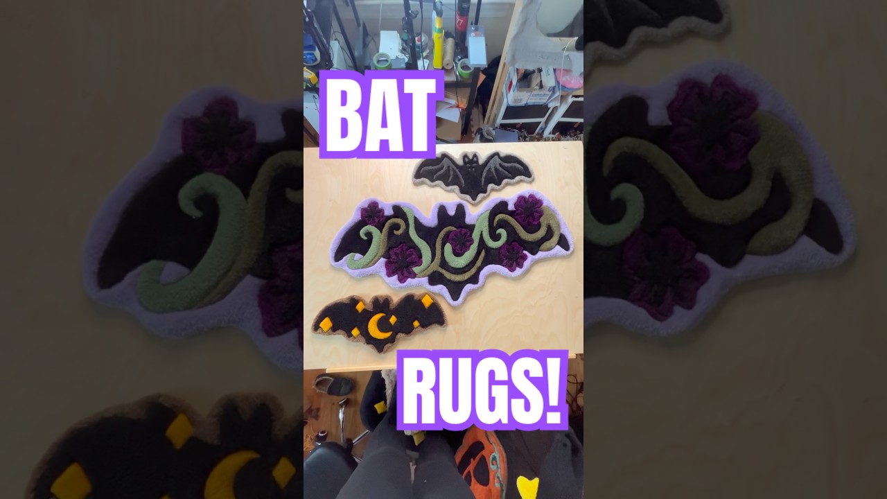 I Made a CAULDRON of BAT RUGS! 🦇