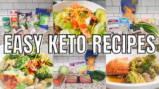 EASY KETO MEALS ON A BUDGET | KETO RECIPES FOR THE FAMILY  |  LOW CARB RECIPES