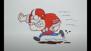 How to Draw Cartoon American Football Player