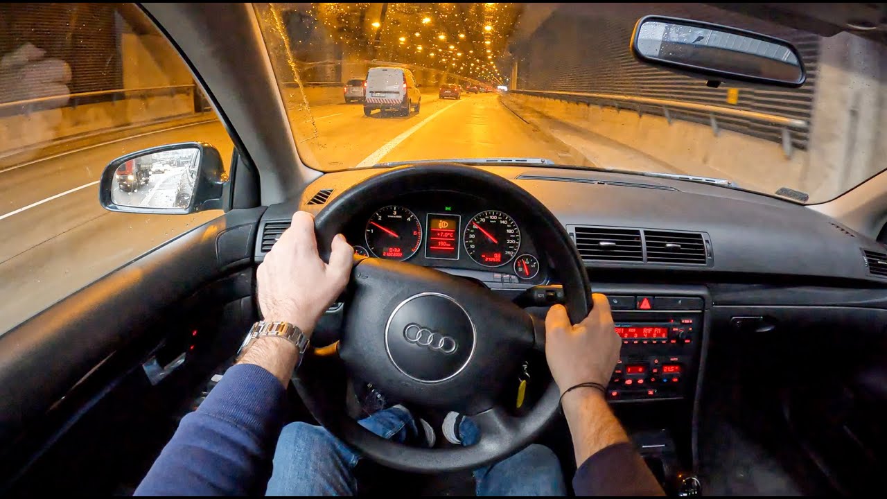 2003 Audi A4 B6 [2.5 V6 TDI 180HP]  POV Test Drive #1023 Joe Black 