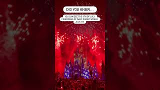 Disney World's 4th of July Fireworks Return for 3 Nights for 2026!