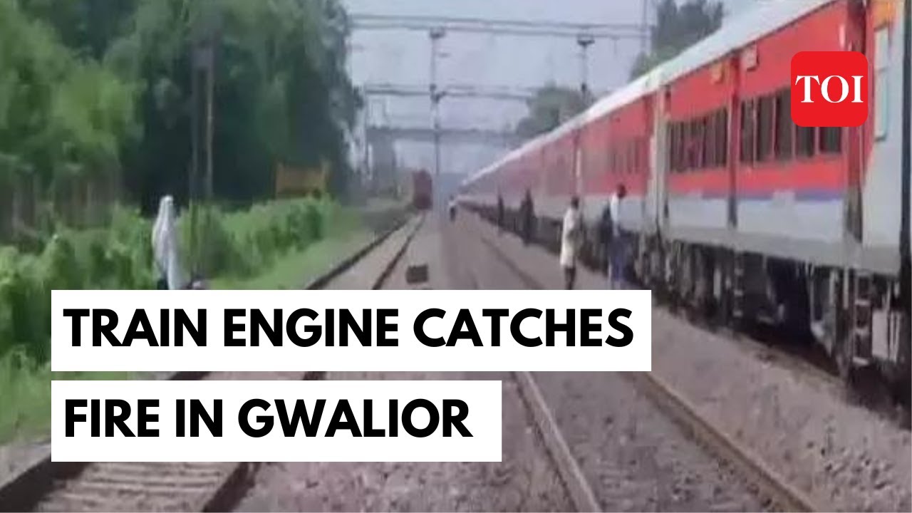 Fire Breaks Out on Khajuraho-Udaipur Train Engine Near Gwalior